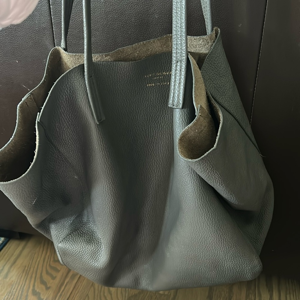 Kurt Geiger violet tote leather bag